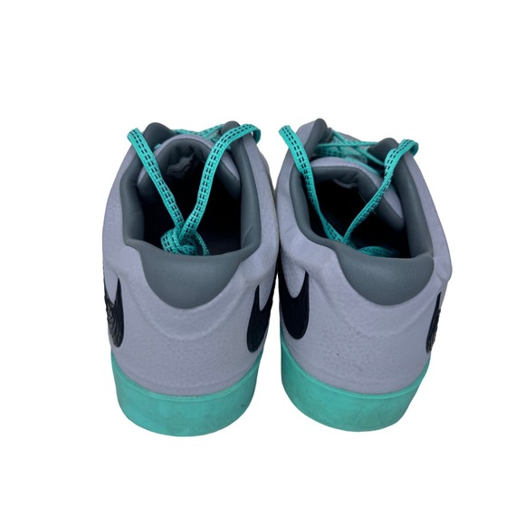 Nike KD Vulc 2 GS Sneaker Shoes Lace Up 725160-004 Grey Barely Green Size 7Y - Picture 2 of 9